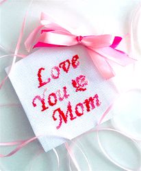 love you mom cross stitch pattern pdf by crossstitchingforfun instant download, mothers day cross stitch pattern pdf