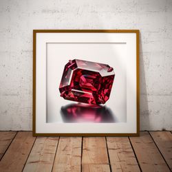 radiant ruby poster - download and print