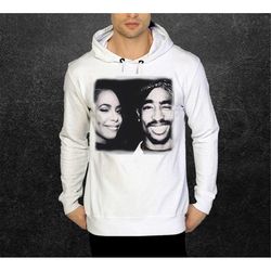 tupac and aaliyah unisex hoodies / unisex sweat