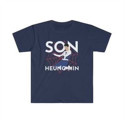 heung-min son spider-man t-shirt