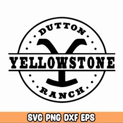 yellowstone seamless | svg | digital download