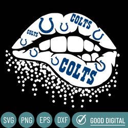 indianapolis colts lips svg for cut, indianapolis colts svg, png, colts svg, indianapolis colts svg for cricut