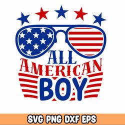 all american boy svg- instant download