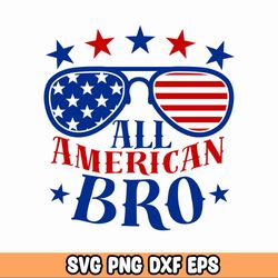 all american bro svg- instant download