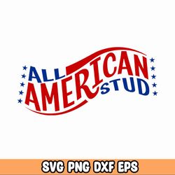 all american stud svg- instant download