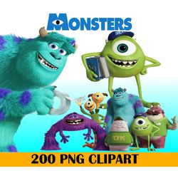 200 monsters university clipart png, sully mike monsters, monsters university images, monsters inc