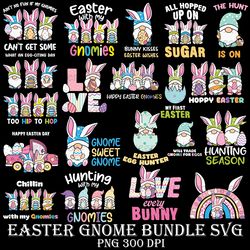 easter gnome bundle svg, easter svg, gnome svg