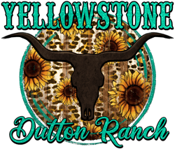 cowboy movie cow skull sunflower tumbler template sublimation designs download