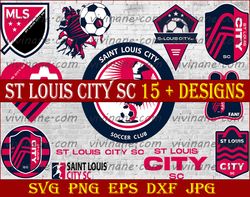 St Louis City SC MLS Soccer Patch 2 1/4 " x 3" Sew Iron Official  Futball Logo