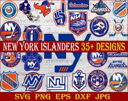 Bundle 24 Files New York Islanders Hockey Team Svg, New-York, New York Islanders Svg, NHL Svg, NHL Svg, Png, Dxf, Eps,