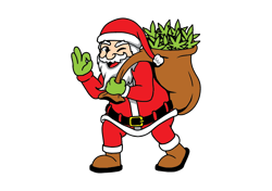 santa weed ,weed christmas bundle svg, cannabis svg bundle cutting file for cricut