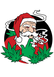 smoking santa ,weed christmas bundle svg, cannabis svg bundle cutting file for cricut