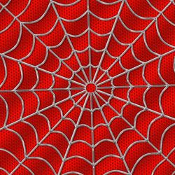 spiderman fabric red seamless tileable repeating pattern