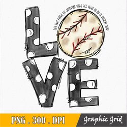 love baseball sublimation design | baseball png print | sublimation png | baseball shirt print | baseball clip art