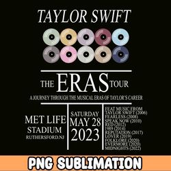 swiftie the eras tour png file, eras tour digital download, taylor album png, the eras tour 2023 png, vintage the eras