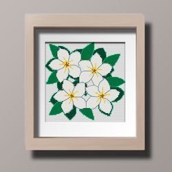 cross stitch pattern flowers pdf