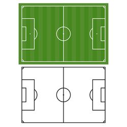 soccer football field svg, png files. digital download