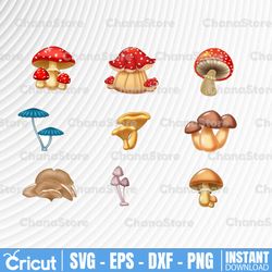 mushrooms clipart collection, mushrooms svg bundle, mushrooms png, mushrooms images, mushrooms graphics