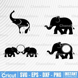 elephant svg | elephant svg bundle | elephant cut file | elephant silhouette | elephant clipart | elephant vector