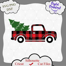 Christmas Truck and Tree Svg, Christmas Truck Buffalo svg, Christmas truck svg, truck buffalo svg, buffalo png, cricut