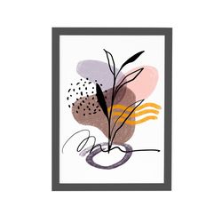 botanical 16 (art print, art instant download, modern, minimalist, poster print, wall decor)
