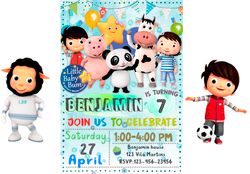 little baby bum invitation