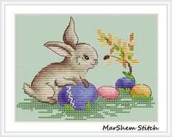 easter friends part 1 cross stitch pattern