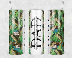 fishing dad tumbler wrap, fathers day tumbler wrap, seamless tumbler for dad, split add kids names png