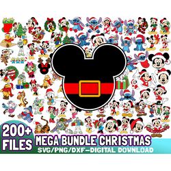 disney christmas bundle svg, christmas bundle svg, christmas png files, disney christmas svg