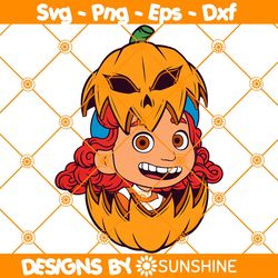 Giulia Luca Halloween Svg, Giulia Svg, Luca Halloween, Giulia Marcovaldo Svg, File For Cricut