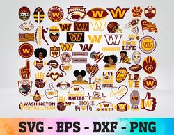 washington commanders  logo, bundle logo, nfl teams, football teams,svg, png, eps, dxf 2