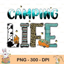 leopard serape glitter camp life png, camp fire png, camp life sublimation png, camping sublimation, camping clipart, in