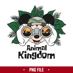 Animal Kingdom Mickey Ears Png, Mickey Mouse Safari Png, Magic Kingdom Png, Disney Vacation Png Digital File