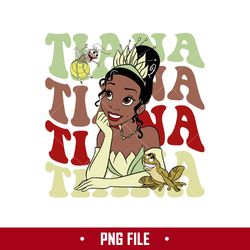 tiana princess png, disney princess png, princess family trip png digital file