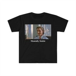 patrick bateman american psycho funny parody t shirt