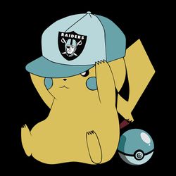 pikachu fan las vegas raiders,nfl svg, football svg, cricut file, svg