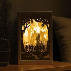 princess shadow light box