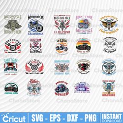 motorcycle bundle svg, biking svg, motorcycle cut files, motorcycle files for cricut, motorcycle clipart, png, dxf, eps