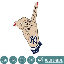 new york yankees shut the fuck up svg, sport svg, yankees svg, new york yankees svg, new york yankees, yankees baseball