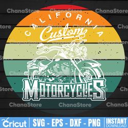 california custom motorcycles svg, motorcycle svg, biking svg, motorcycle cut files, motorcycle files for cricut