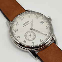 lobinni interlaken brand new micro rotor mechanical automatic watch classic thin small seconds date