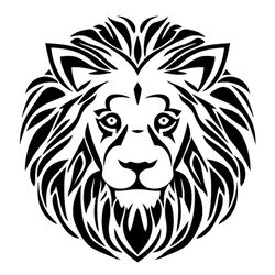 lion. svg, png, jpg files. digital download