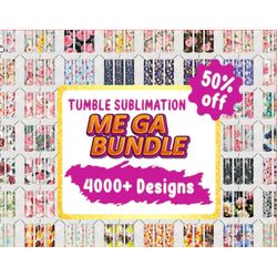 4000 tumbler designs bundle png high quality, designs 20 oz sublimation, bundle design template for sublimation digital