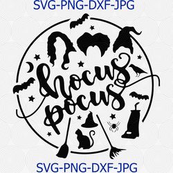 hocus pocus svg, hocus pocus png, halloween svg, hocus pocus tumbler, disney hocus pocus cricut silhouette