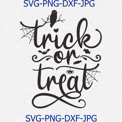 trick or treat svg, halloween svg, halloween shirt, cameo cricut, fall autumn quote svg, spider web svg, witches svg png