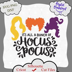 hocus pocus svg | sanderson sisters svg | witches hair cute halloween svg hocus pocus clipart png instant download