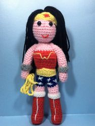 justice league: written crochet pattern