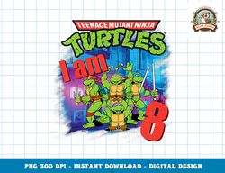 Mademark x Teenage Mutant Ninja Turtles - Kids Original Teenage Mutant Ninja Turtles Classic 8th Birpng, digital downloa