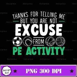 physical education teacher pe activity png design, sublimation designs downloads, png file