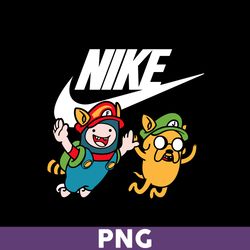 adventure time mario nike png, adventure time mario png, nike logo fashion png, nike png, fashion logo png - download